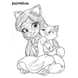 着色页: Enchantimals (卡通和动画节目) #186406 - 免费可打印着色页