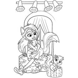 着色页: Enchantimals (卡通和动画节目) #186415 - 免费可打印着色页