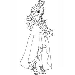 着色页: Ever After High (卡通和动画节目) #207934 - 免费可打印着色页
