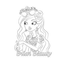 着色页: Ever After High (卡通和动画节目) #207939 - 免费可打印着色页