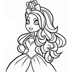 着色页: Ever After High (卡通和动画节目) #207949 - 免费可打印着色页