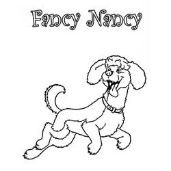 着色页: Fancy Nancy (卡通和动画节目) #208433 - 免费可打印着色页