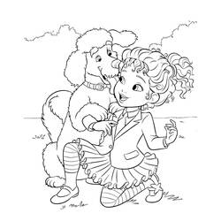 着色页: Fancy Nancy (卡通和动画节目) #208439 - 免费可打印着色页
