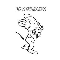 着色页: Geronimo Stilton - 免费可打印着色页