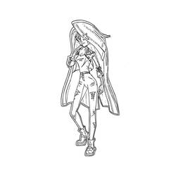 着色页: Hazbin Hotel (卡通和动画节目) #213551 - 免费可打印着色页
