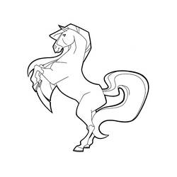 着色页: Horseland (卡通和动画节目) #53801 - 免费可打印着色页