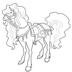 着色页: Horseland (卡通和动画节目) #53817 - 免费可打印着色页