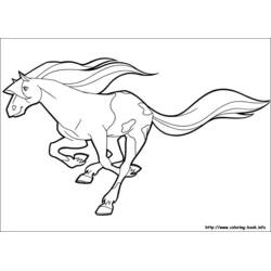 着色页: Horseland (卡通和动画节目) #53836 - 免费可打印着色页