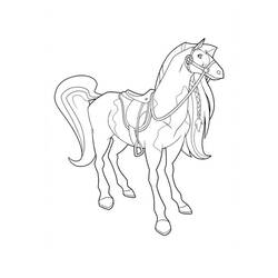 着色页: Horseland (卡通和动画节目) #53840 - 免费可打印着色页