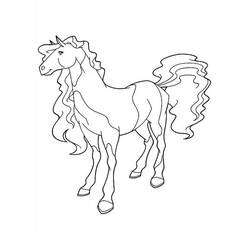 着色页: Horseland (卡通和动画节目) #53848 - 免费可打印着色页