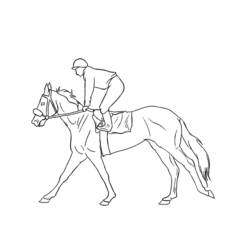 着色页: Horseland (卡通和动画节目) #53864 - 免费可打印着色页
