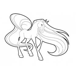 着色页: Horseland (卡通和动画节目) #53933 - 免费可打印着色页