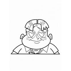 着色页: Johnny Test (卡通和动画节目) #203256 - 免费可打印着色页