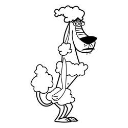 着色页: Johnny Test (卡通和动画节目) #35011 - 免费可打印着色页