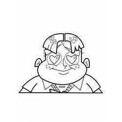 着色页: Johnny Test (卡通和动画节目) #35017 - 免费可打印着色页