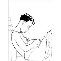 着色页: Kirikou (卡通和动画节目) #187550 - 免费可打印着色页