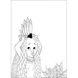 着色页: Kirikou (卡通和动画节目) #187554 - 免费可打印着色页