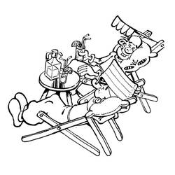 着色页: 列奥纳多 (卡通和动画节目) #213178 - 免费可打印着色页