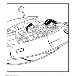 着色页: Little Einsteins (卡通和动画节目) #45716 - 免费可打印着色页