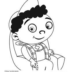 着色页: Little Einsteins (卡通和动画节目) #45787 - 免费可打印着色页