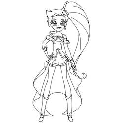 着色页: LoliRock (卡通和动画节目) #177392 - 免费可打印着色页