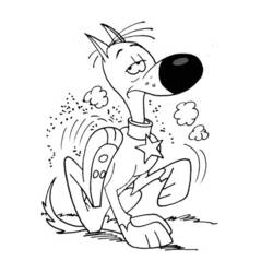 着色页: Lucky Luke (卡通和动画节目) #25624 - 免费可打印着色页