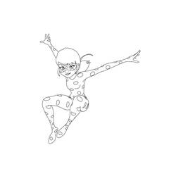 着色页: Miraculous Ladybug (卡通和动画节目) #175772 - 免费可打印着色页