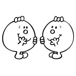 着色页: 奇先生妙小姐 (卡通和动画节目) #45591 - 免费可打印着色页