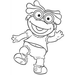 着色页: Muppets (卡通和动画节目) #31877 - 免费可打印着色页