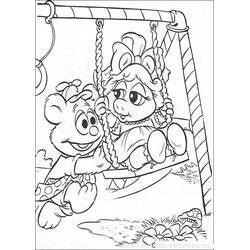 着色页: Muppets (卡通和动画节目) #31878 - 免费可打印着色页