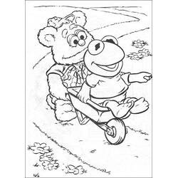 着色页: Muppets (卡通和动画节目) #31886 - 免费可打印着色页