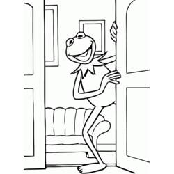 着色页: Muppets (卡通和动画节目) #31887 - 免费可打印着色页
