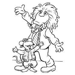 着色页: Muppets (卡通和动画节目) #31928 - 免费可打印着色页