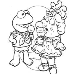 着色页: Muppets (卡通和动画节目) #31973 - 免费可打印着色页