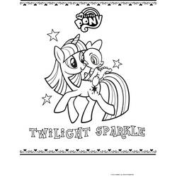 着色页: My Little Pony (卡通和动画节目) #42217 - 免费可打印着色页