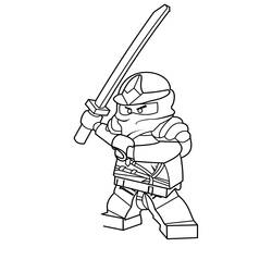 着色页: Ninjago (卡通和动画节目) #23982 - 免费可打印着色页