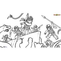 着色页: Ninjago (卡通和动画节目) #23991 - 免费可打印着色页