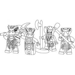 着色页: Ninjago (卡通和动画节目) #24002 - 免费可打印着色页