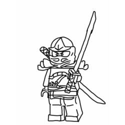 着色页: Ninjago (卡通和动画节目) #24018 - 免费可打印着色页