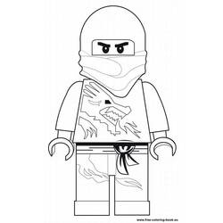 着色页: Ninjago (卡通和动画节目) #24023 - 免费可打印着色页