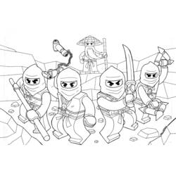 着色页: Ninjago (卡通和动画节目) #24029 - 免费可打印着色页