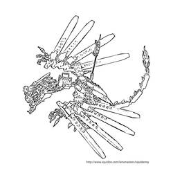 着色页: Ninjago (卡通和动画节目) #24042 - 免费可打印着色页