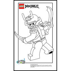 着色页: Ninjago (卡通和动画节目) #24051 - 免费可打印着色页