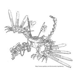 着色页: Ninjago (卡通和动画节目) #24059 - 免费可打印着色页