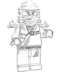 着色页: Ninjago (卡通和动画节目) #24085 - 免费可打印着色页