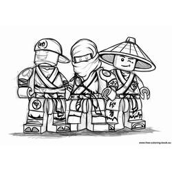 着色页: Ninjago (卡通和动画节目) #24091 - 免费可打印着色页