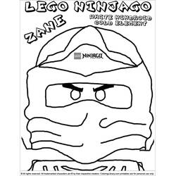 着色页: Ninjago (卡通和动画节目) #24131 - 免费可打印着色页