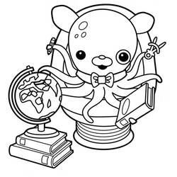 着色页: Octonauts (卡通和动画节目) #40582 - 免费可打印着色页