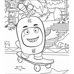 着色页: Oddbods (卡通和动画节目) #186507 - 免费可打印着色页