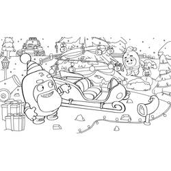 着色页: Oddbods (卡通和动画节目) #186512 - 免费可打印着色页